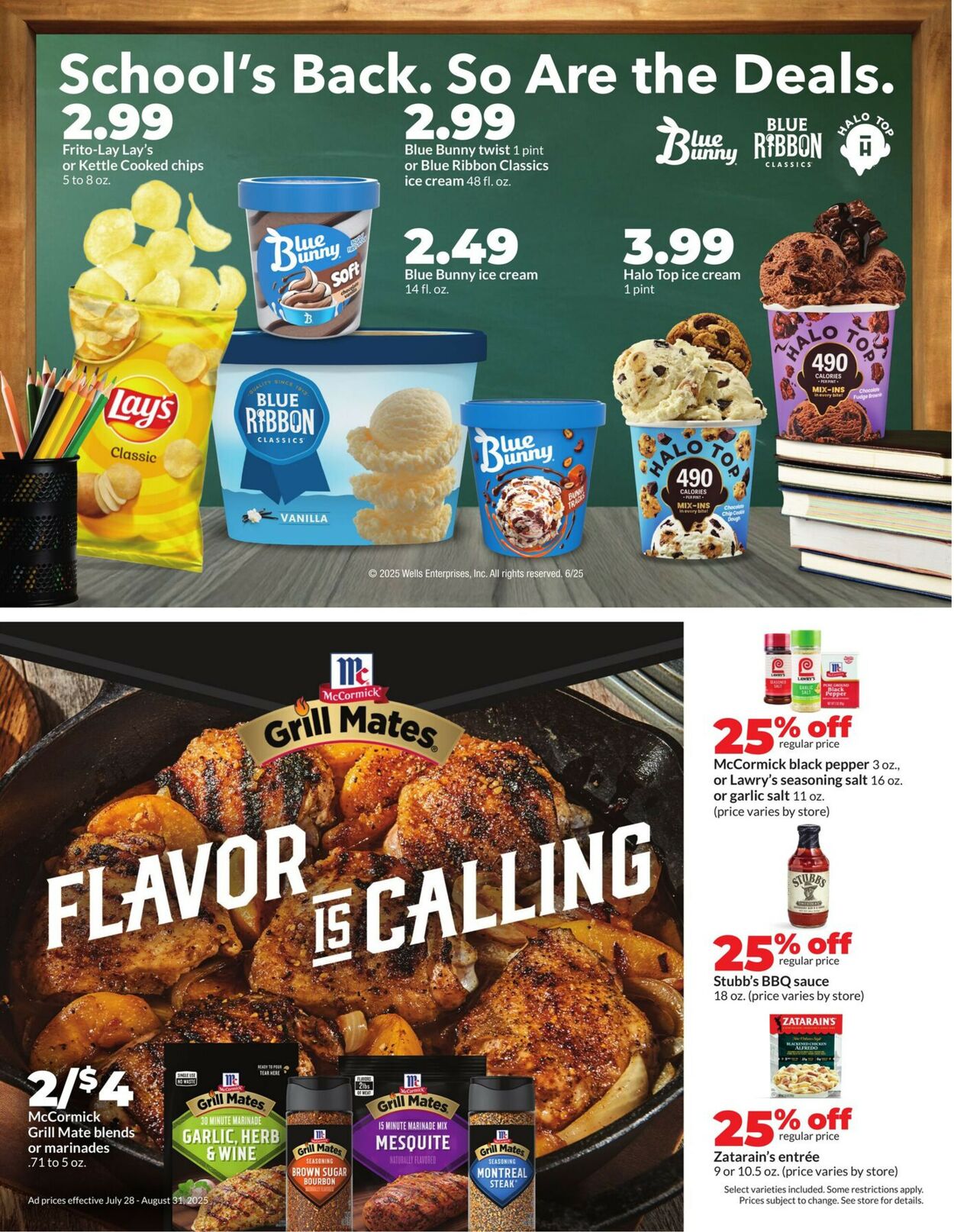 Catalogue HyVee from 07/28/2025