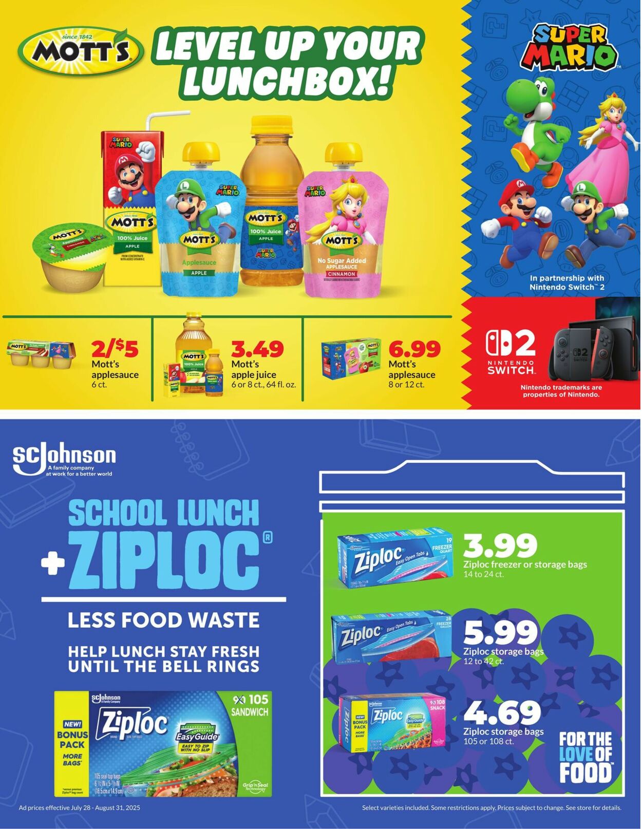 Catalogue HyVee from 07/28/2025