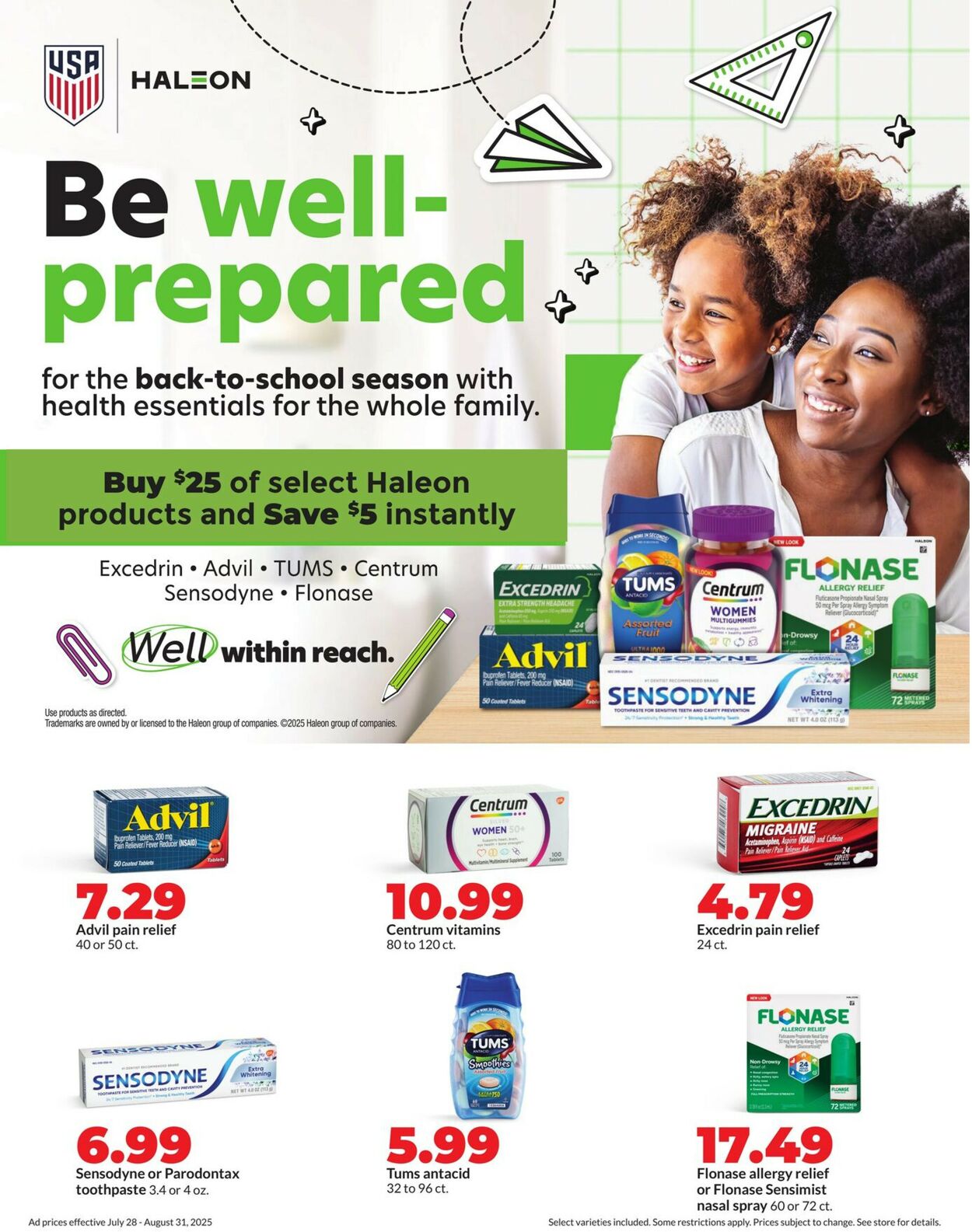 Catalogue HyVee from 07/28/2025