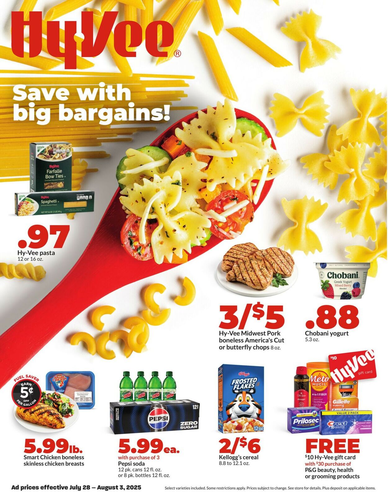 Catalogue HyVee from 07/28/2025