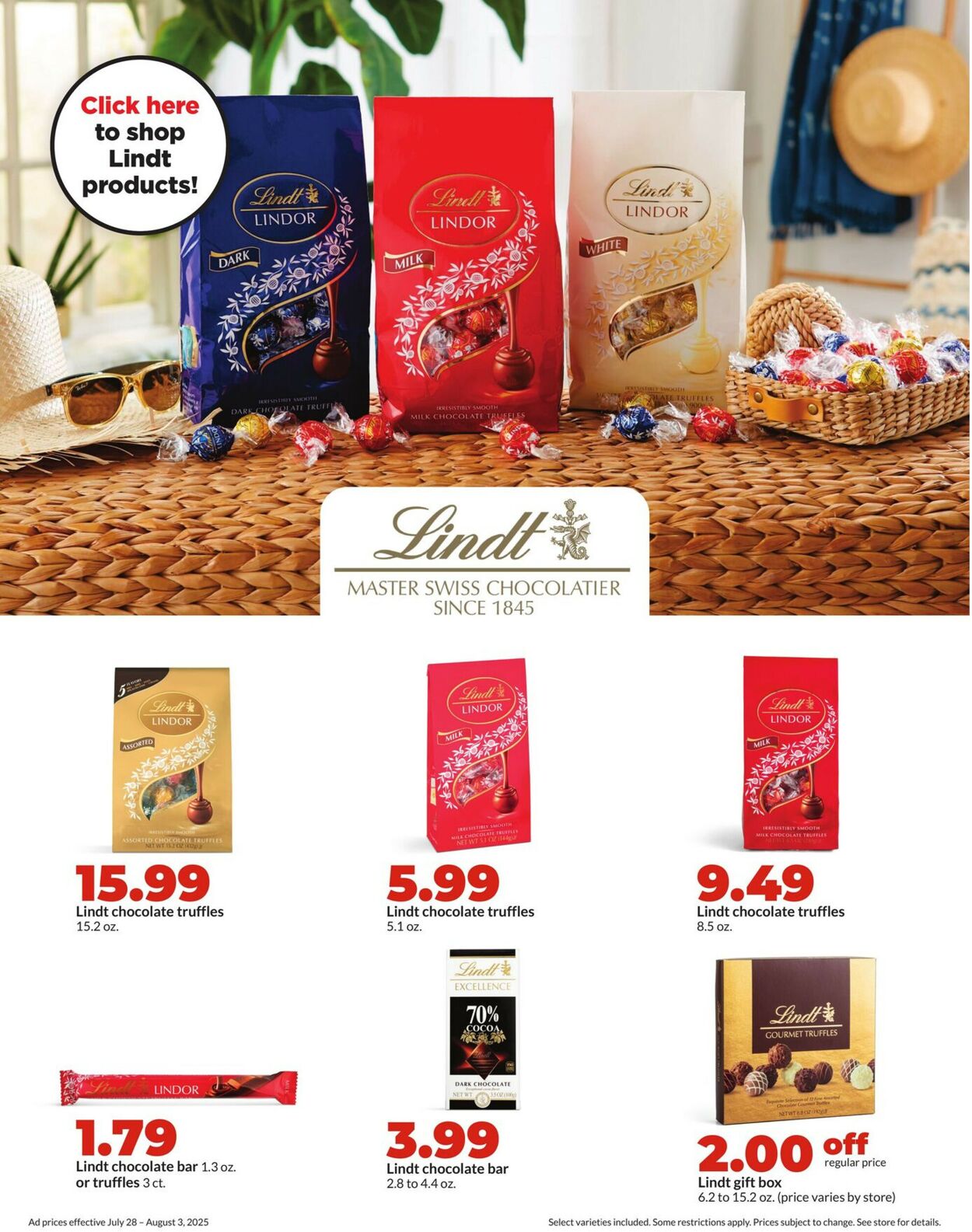 Catalogue HyVee from 07/28/2025