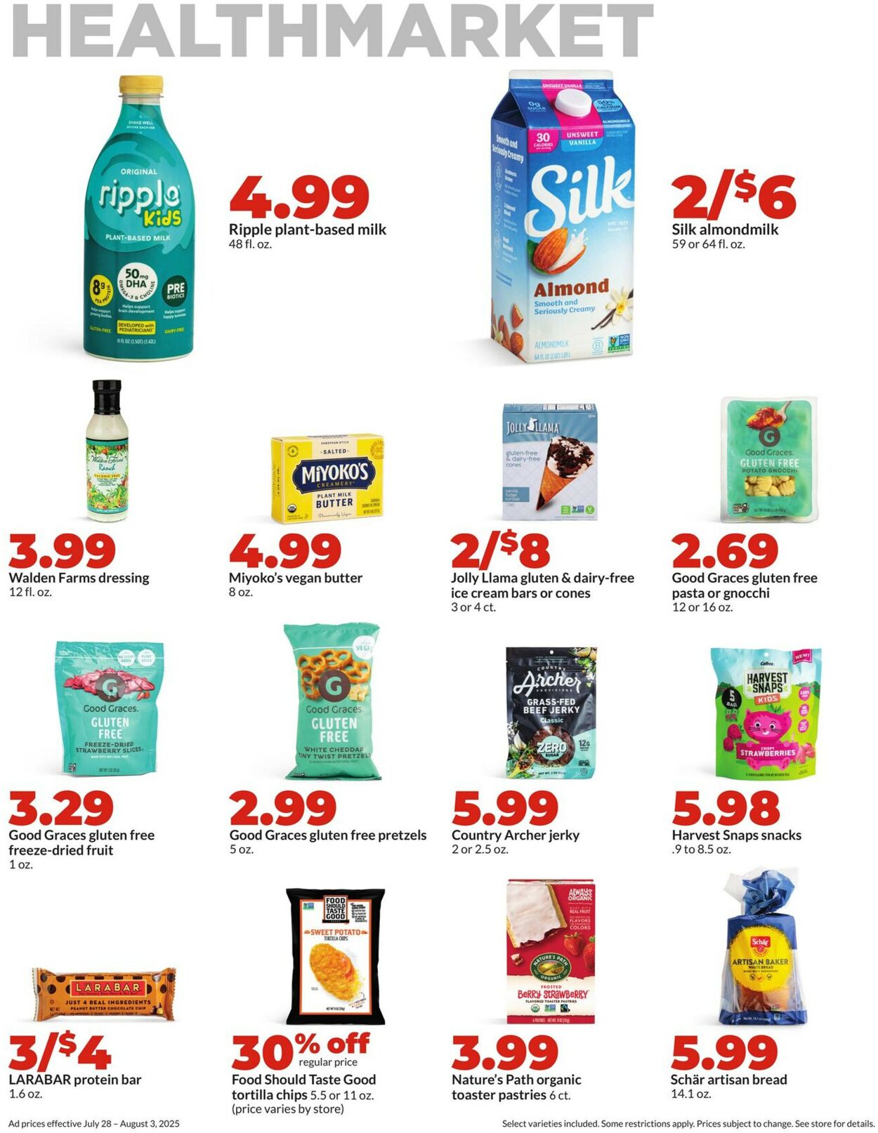 Catalogue HyVee from 07/28/2025