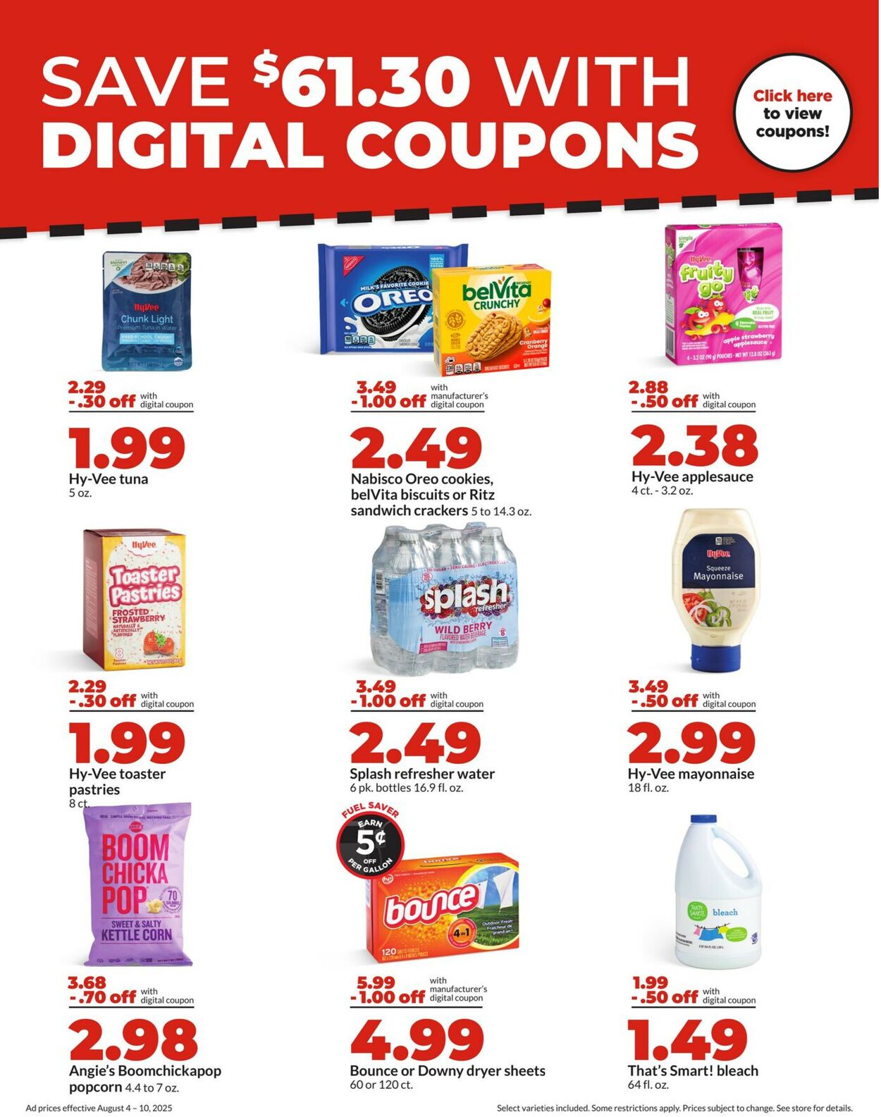 Catalogue HyVee from 08/04/2025