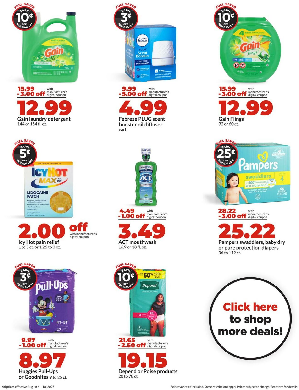 Catalogue HyVee from 08/04/2025