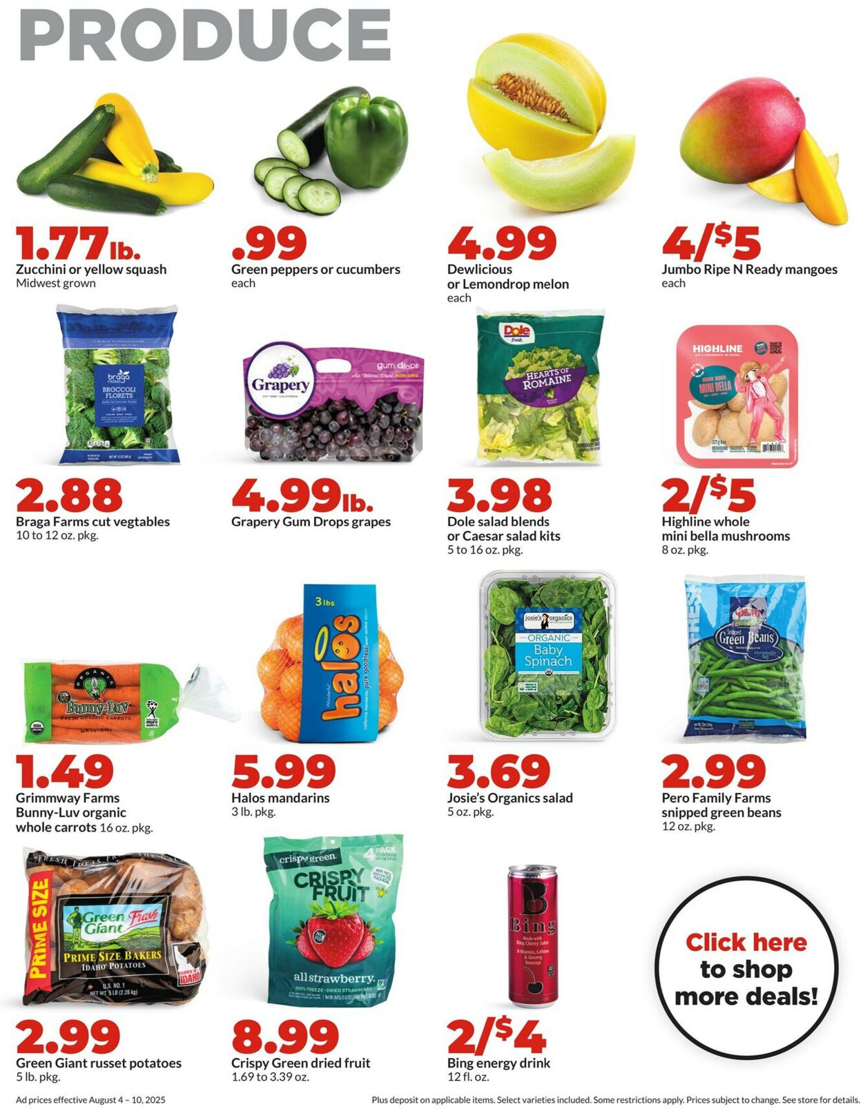 Catalogue HyVee from 08/04/2025