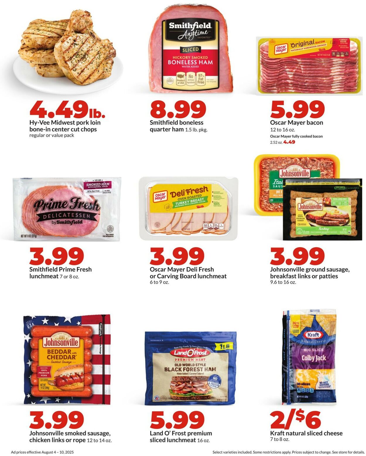 Catalogue HyVee from 08/04/2025