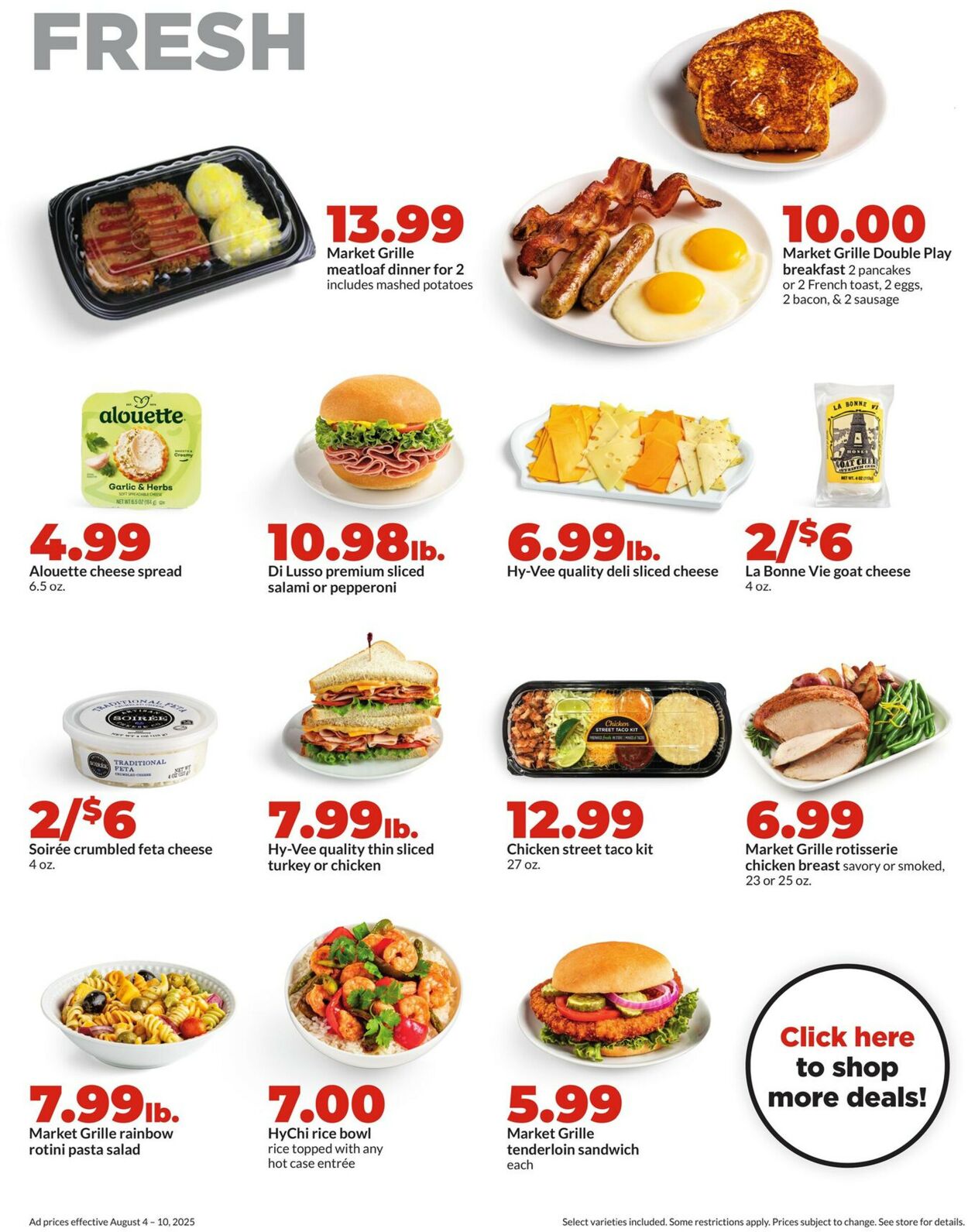 Catalogue HyVee from 08/04/2025