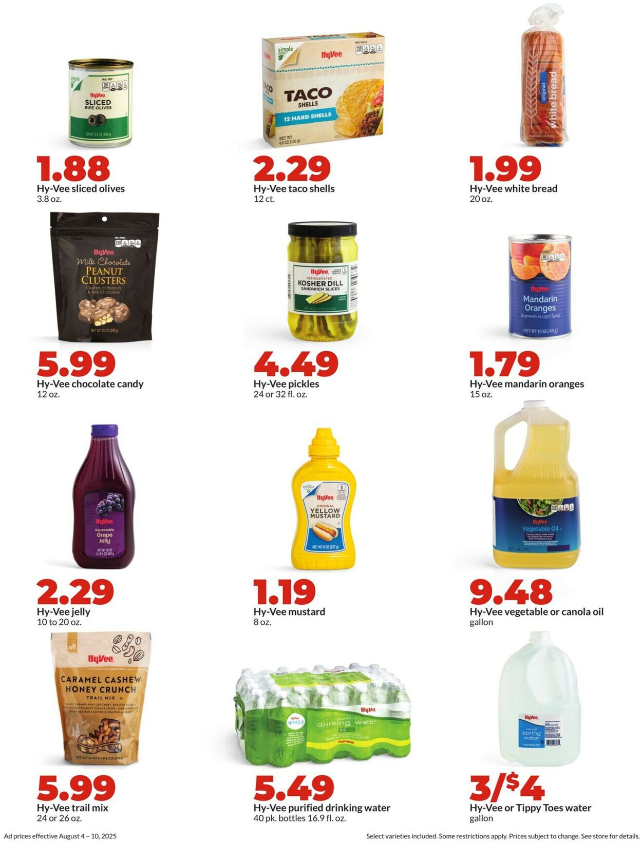 Catalogue HyVee from 08/04/2025