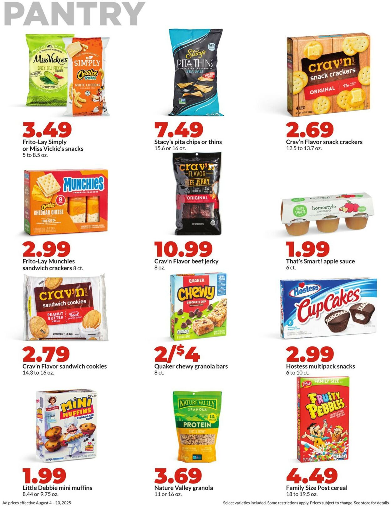 Catalogue HyVee from 08/04/2025