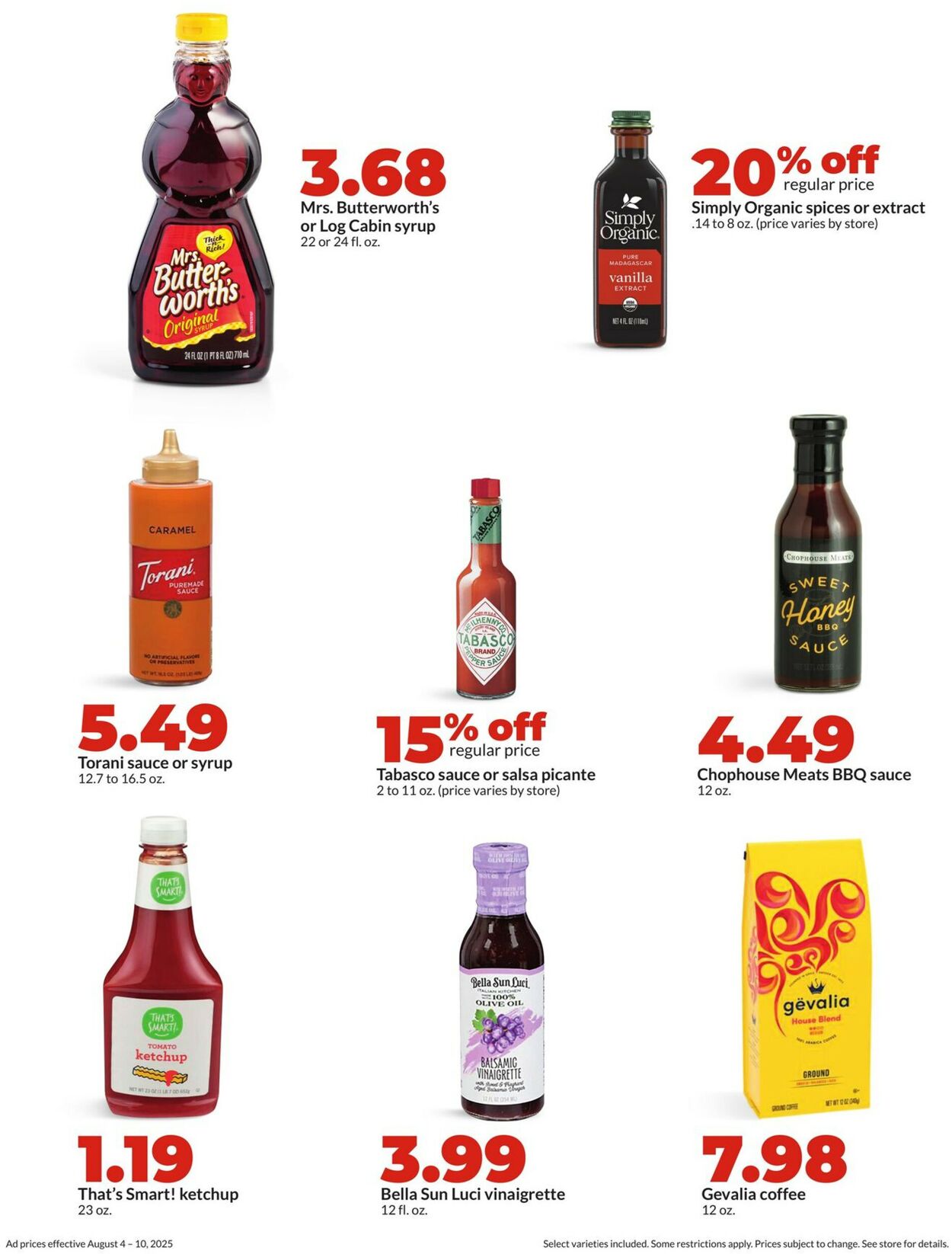 Catalogue HyVee from 08/04/2025