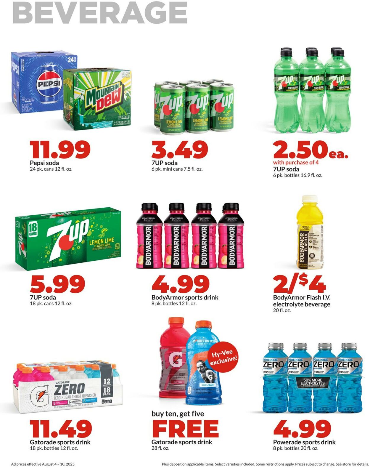 Catalogue HyVee from 08/04/2025