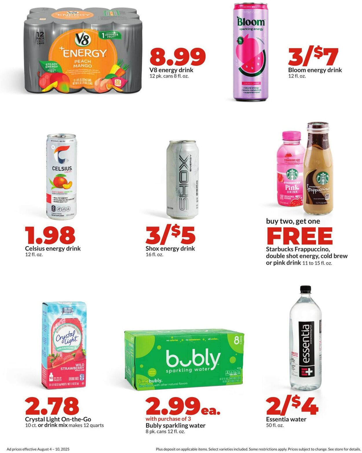 Catalogue HyVee from 08/04/2025