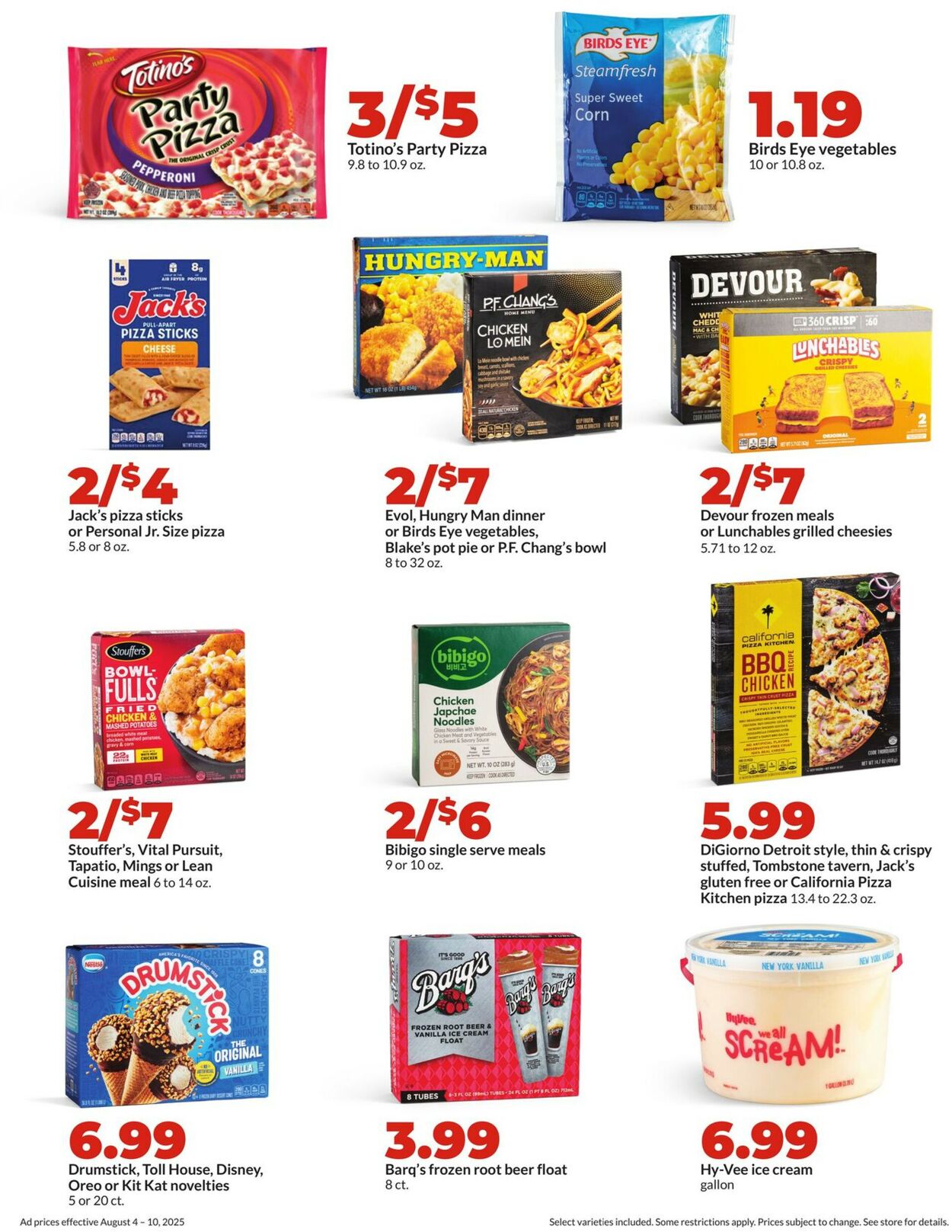 Catalogue HyVee from 08/04/2025