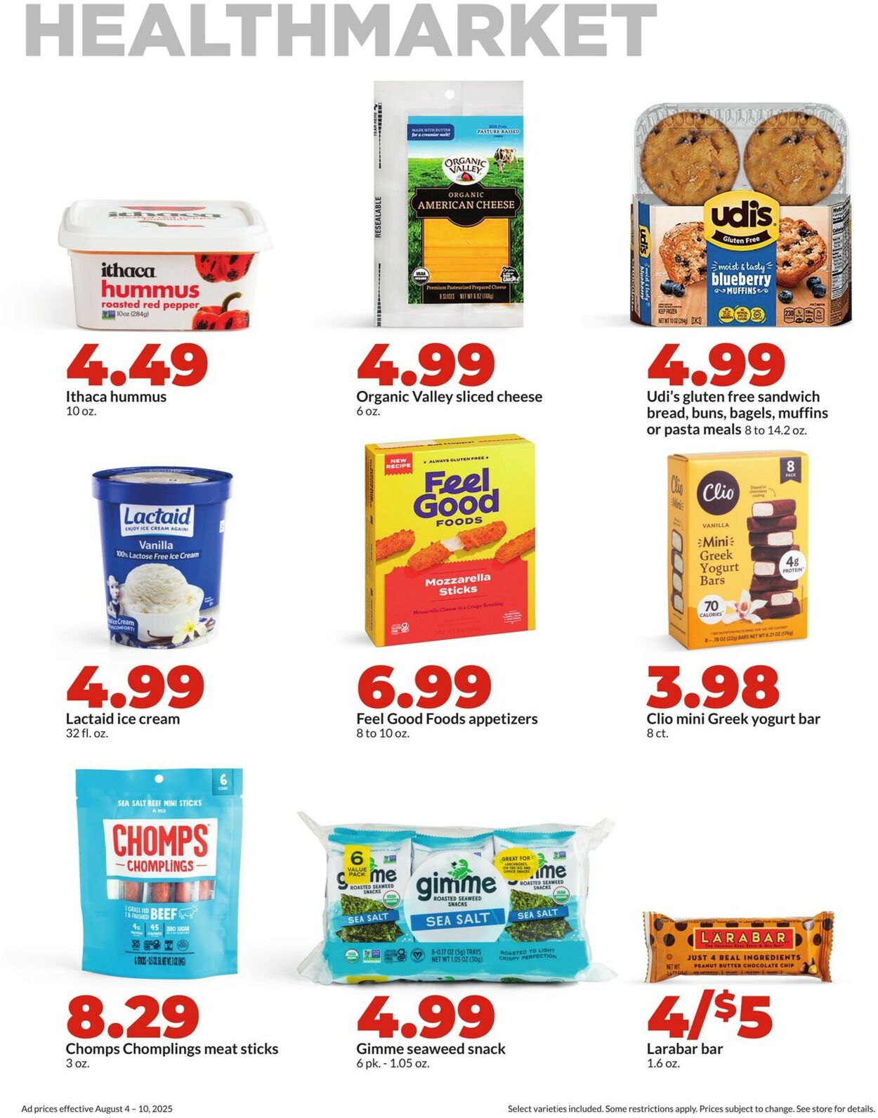 Catalogue HyVee from 08/04/2025