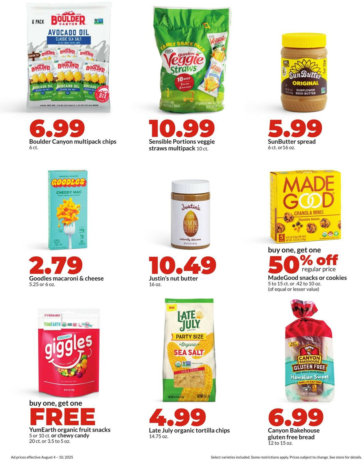 Catalogue HyVee from 08/04/2025