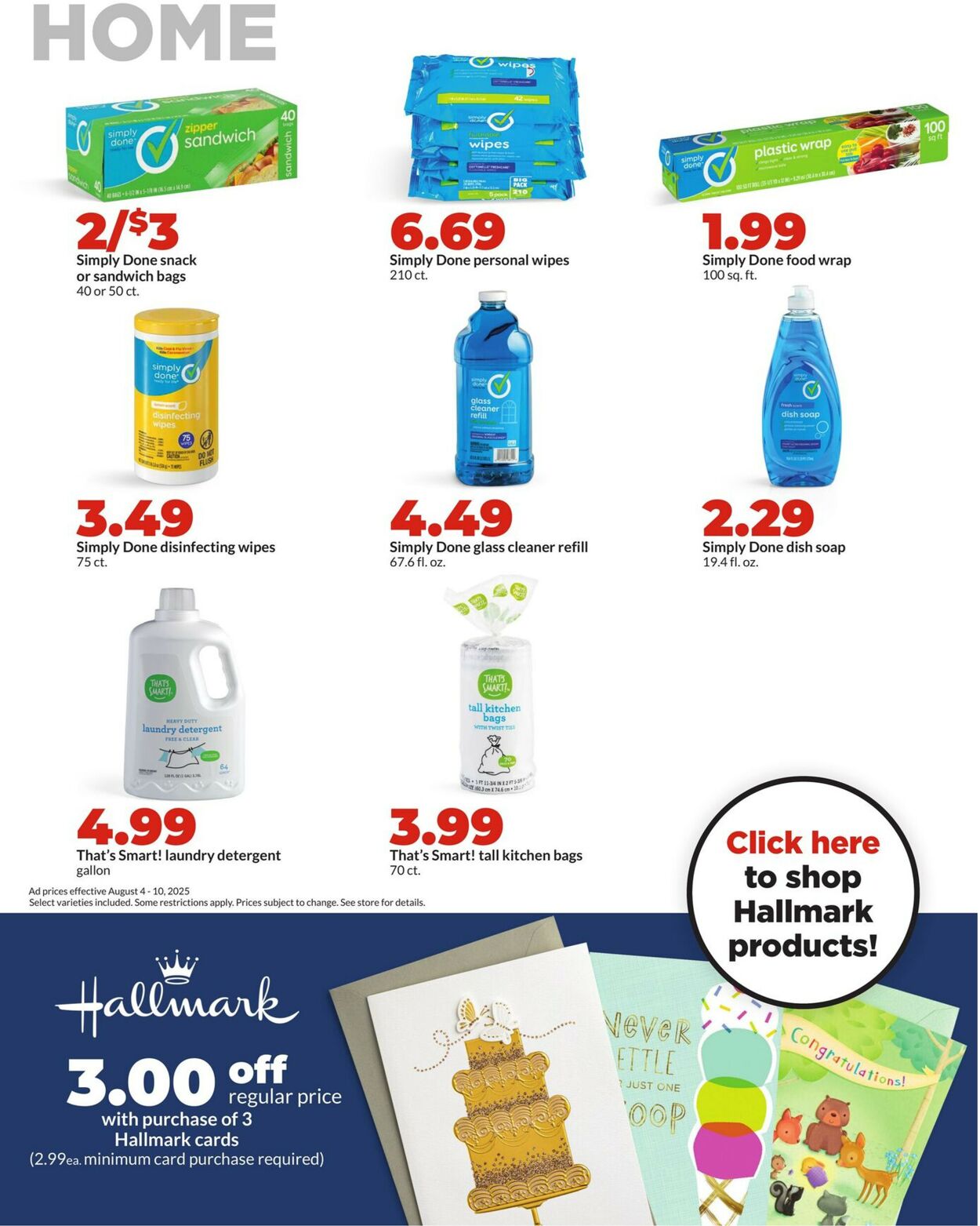 Catalogue HyVee from 08/04/2025