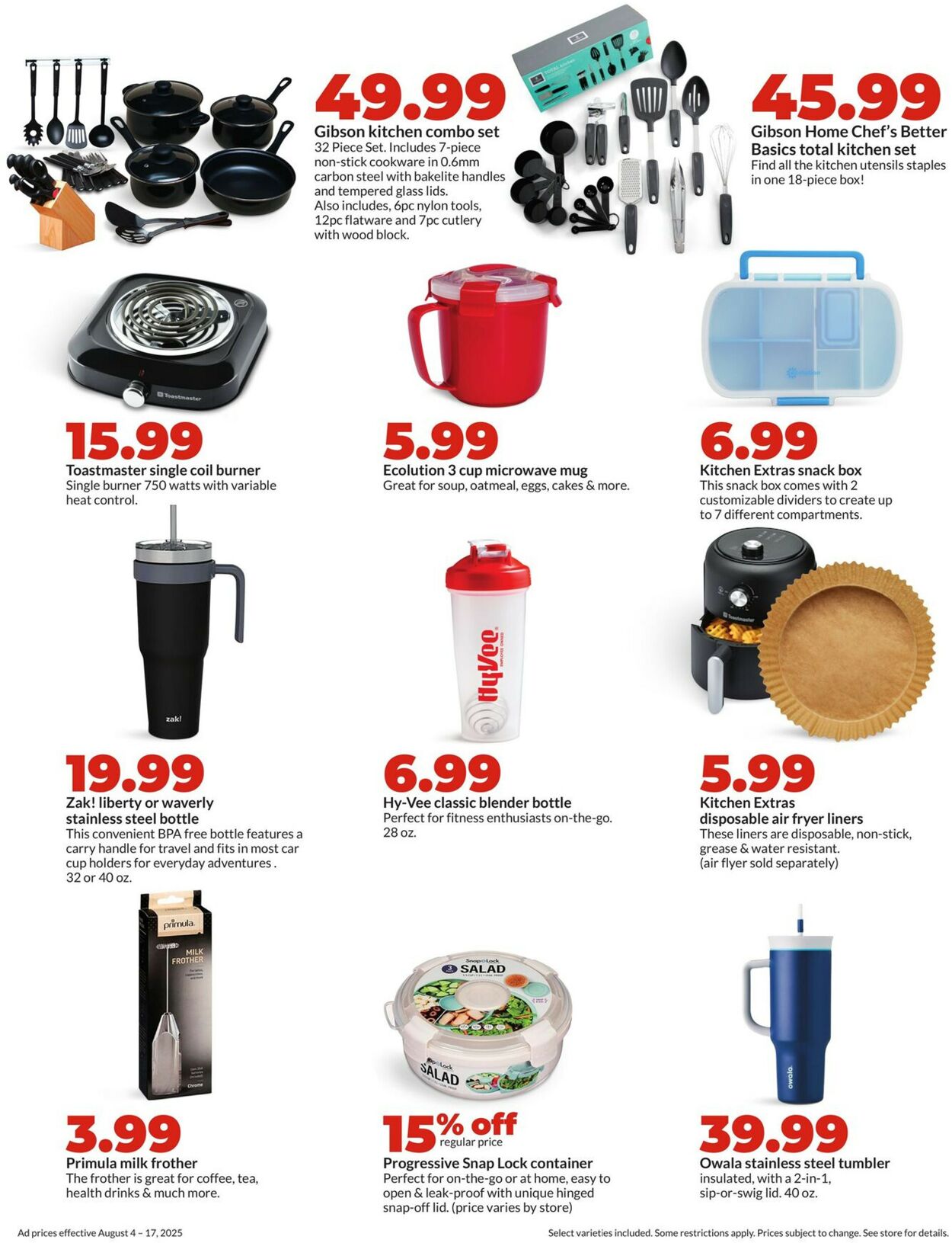 Catalogue HyVee from 08/04/2025