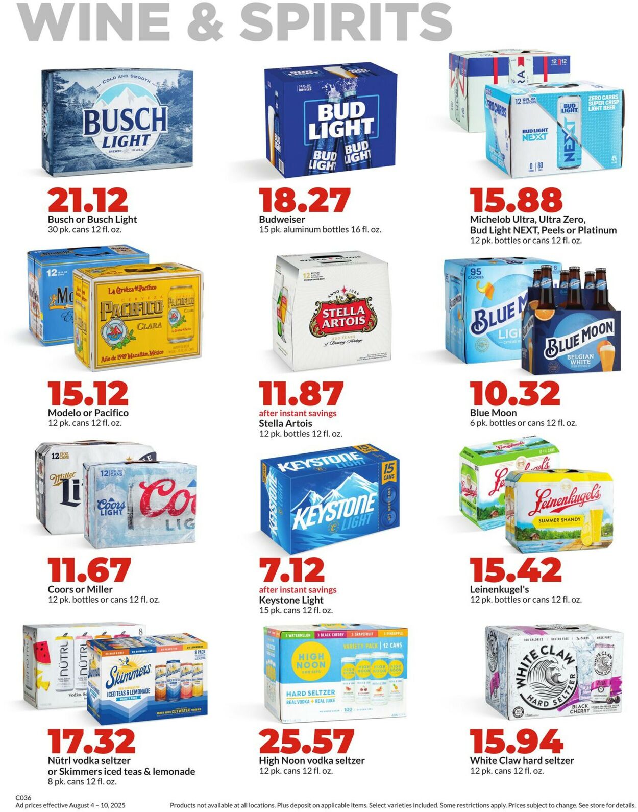 Catalogue HyVee from 08/04/2025