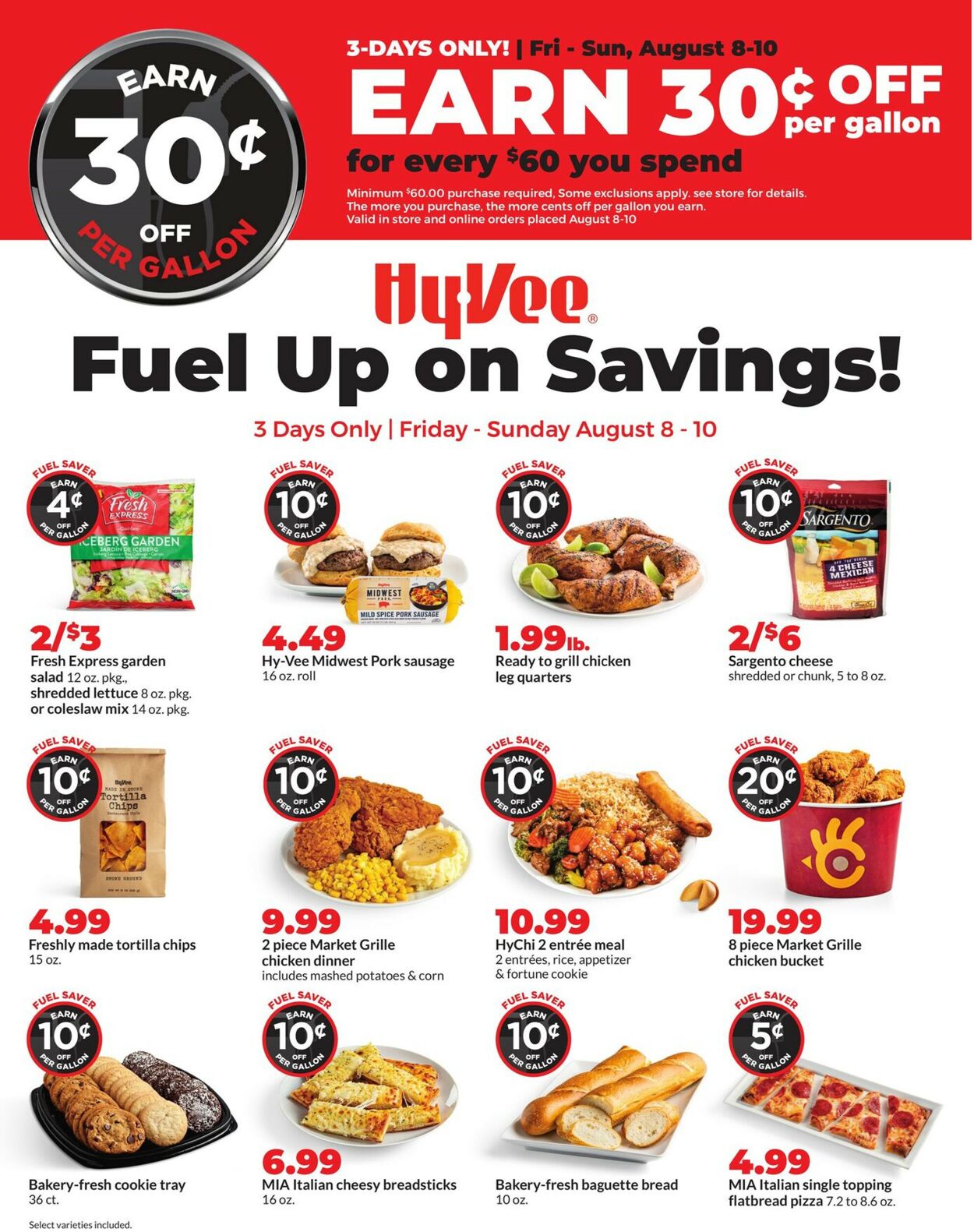 Catalogue HyVee from 08/08/2025