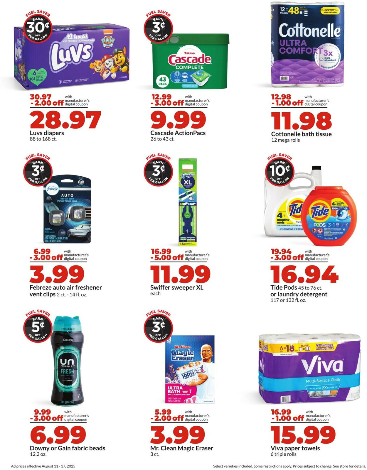 Catalogue HyVee from 08/11/2025