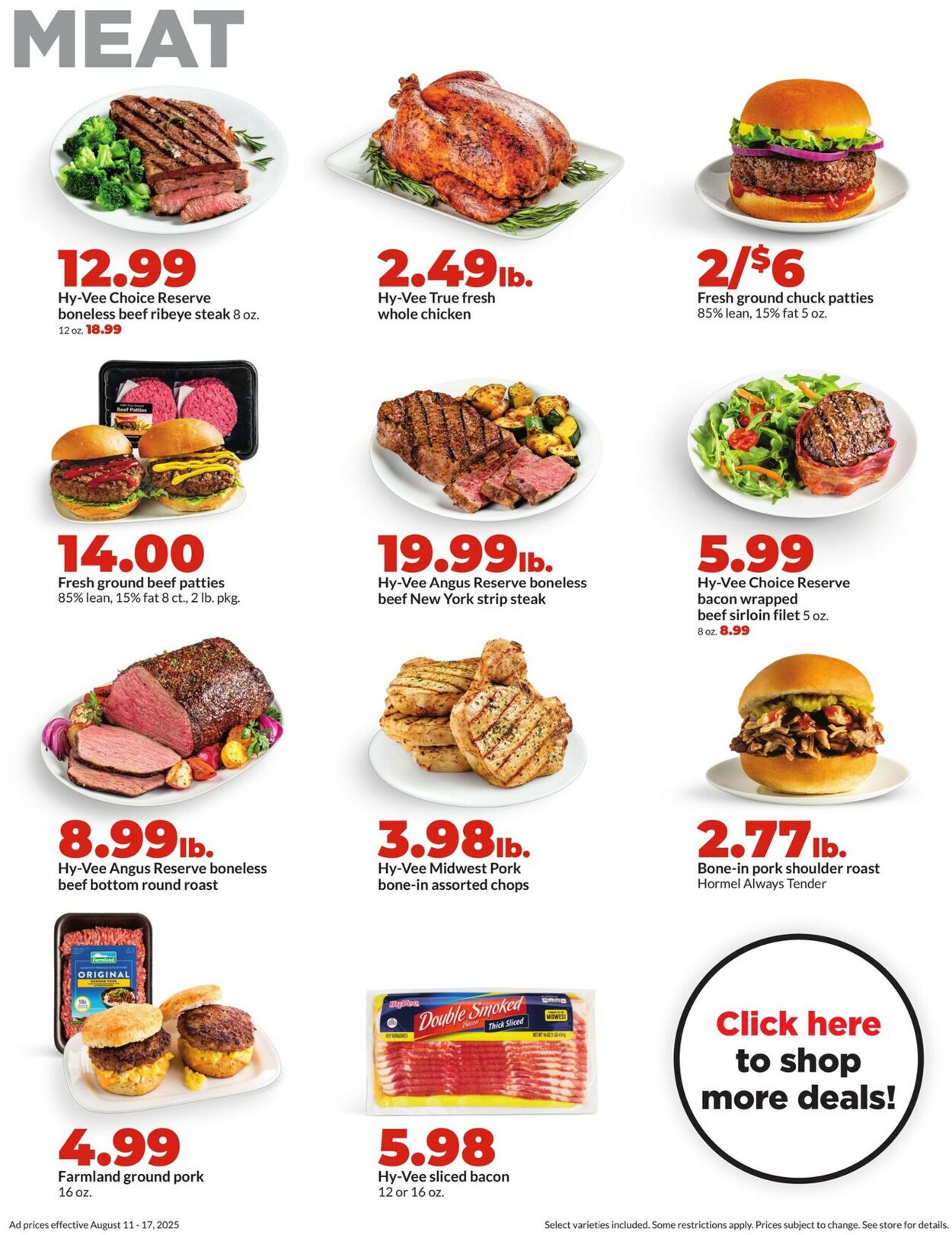 Catalogue HyVee from 08/11/2025