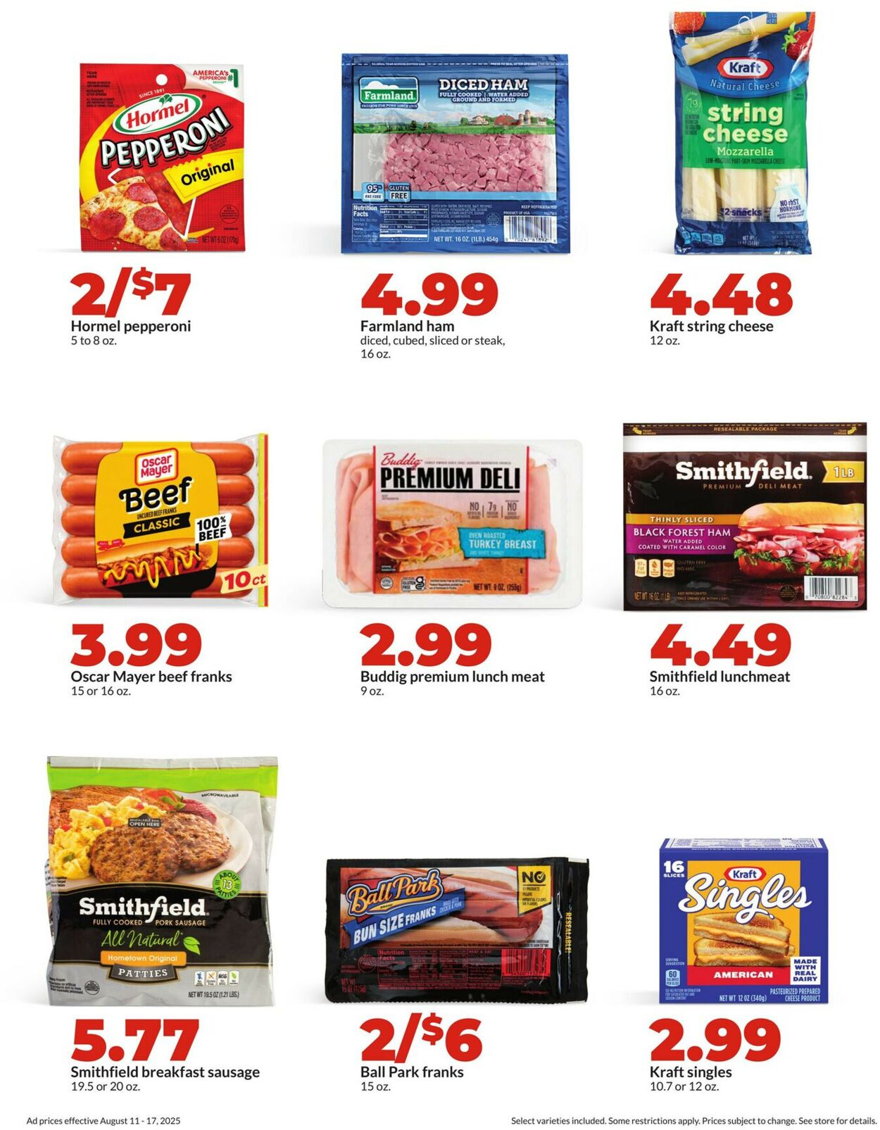 Catalogue HyVee from 08/11/2025