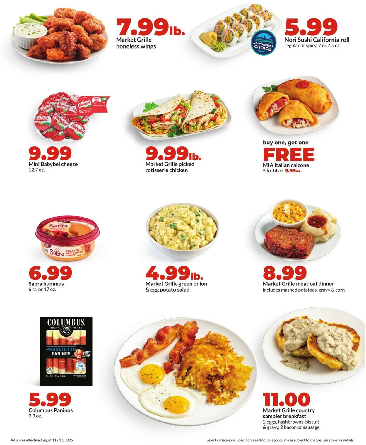 Catalogue HyVee from 08/11/2025