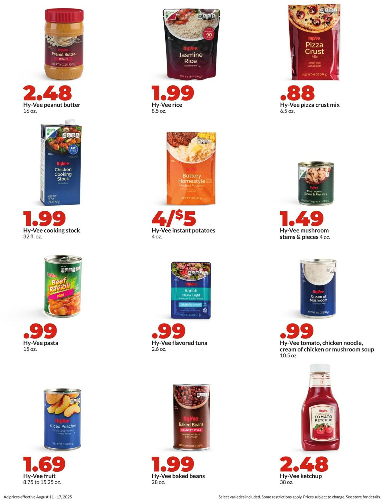 Catalogue HyVee from 08/11/2025