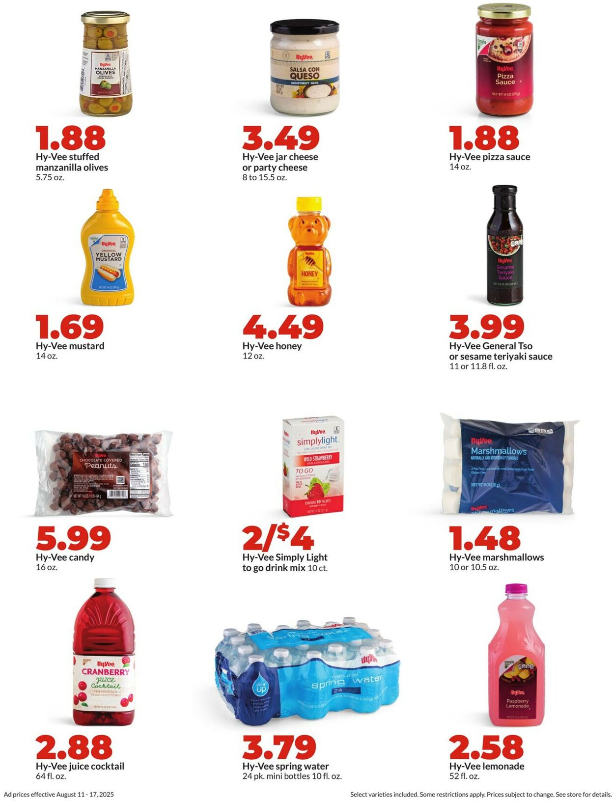 Catalogue HyVee from 08/11/2025