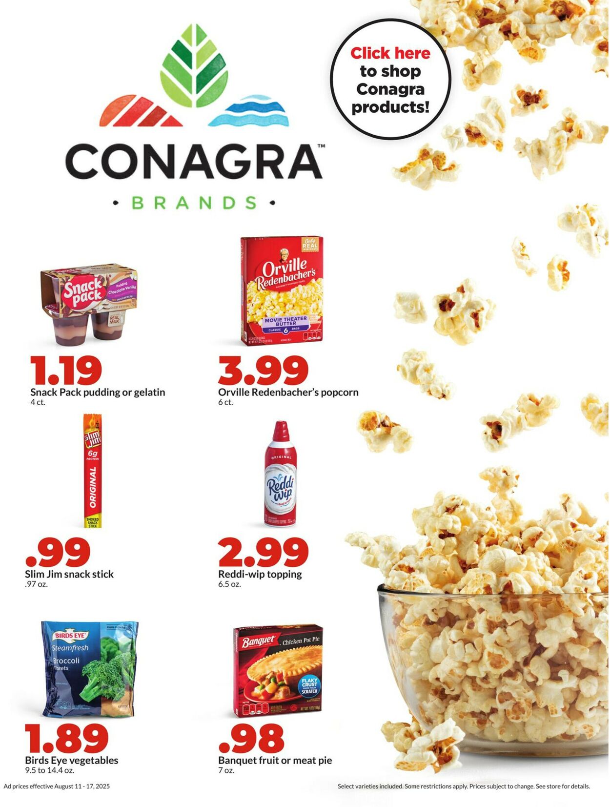 Catalogue HyVee from 08/11/2025