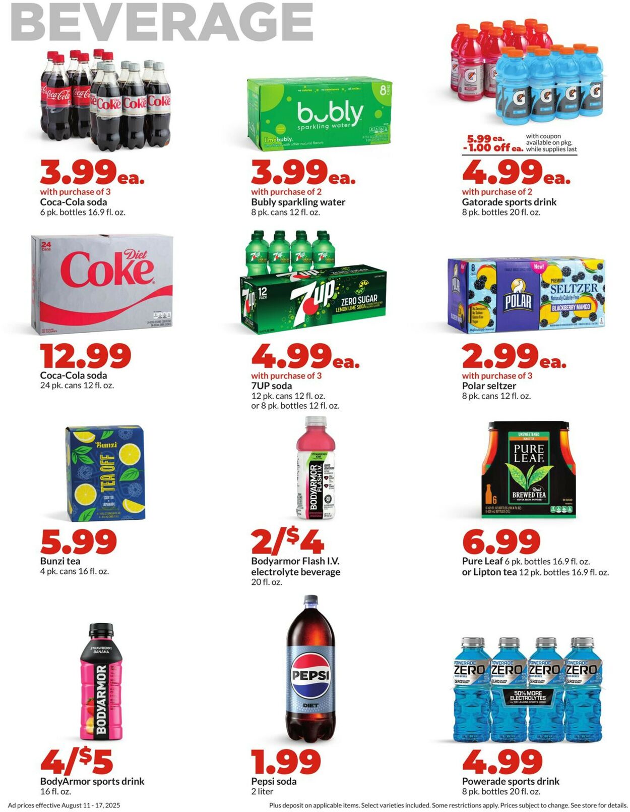 Catalogue HyVee from 08/11/2025