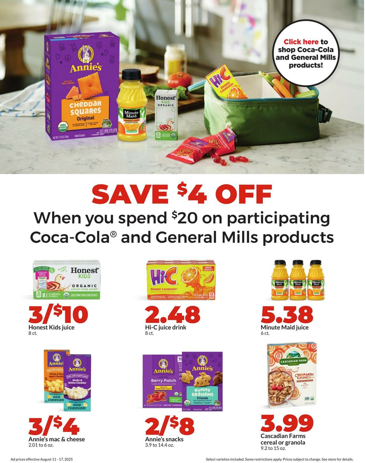 Catalogue HyVee from 08/11/2025