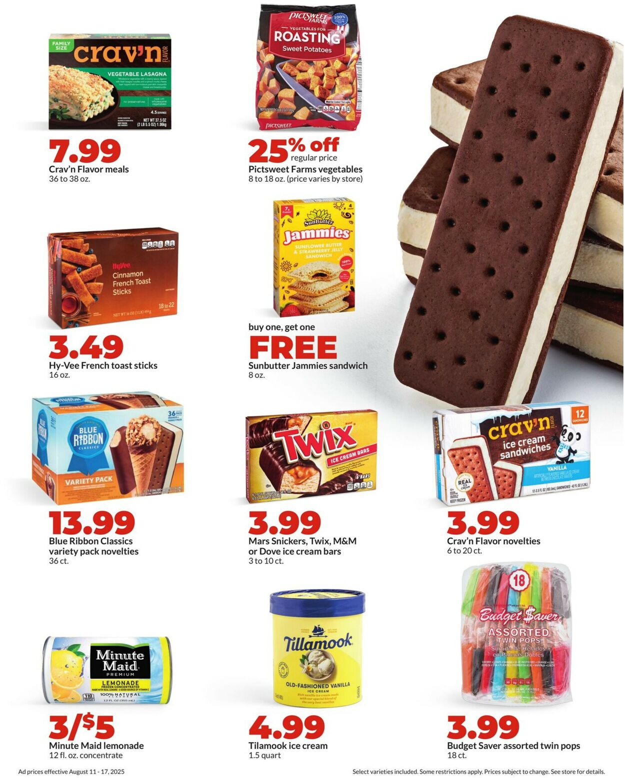 Catalogue HyVee from 08/11/2025
