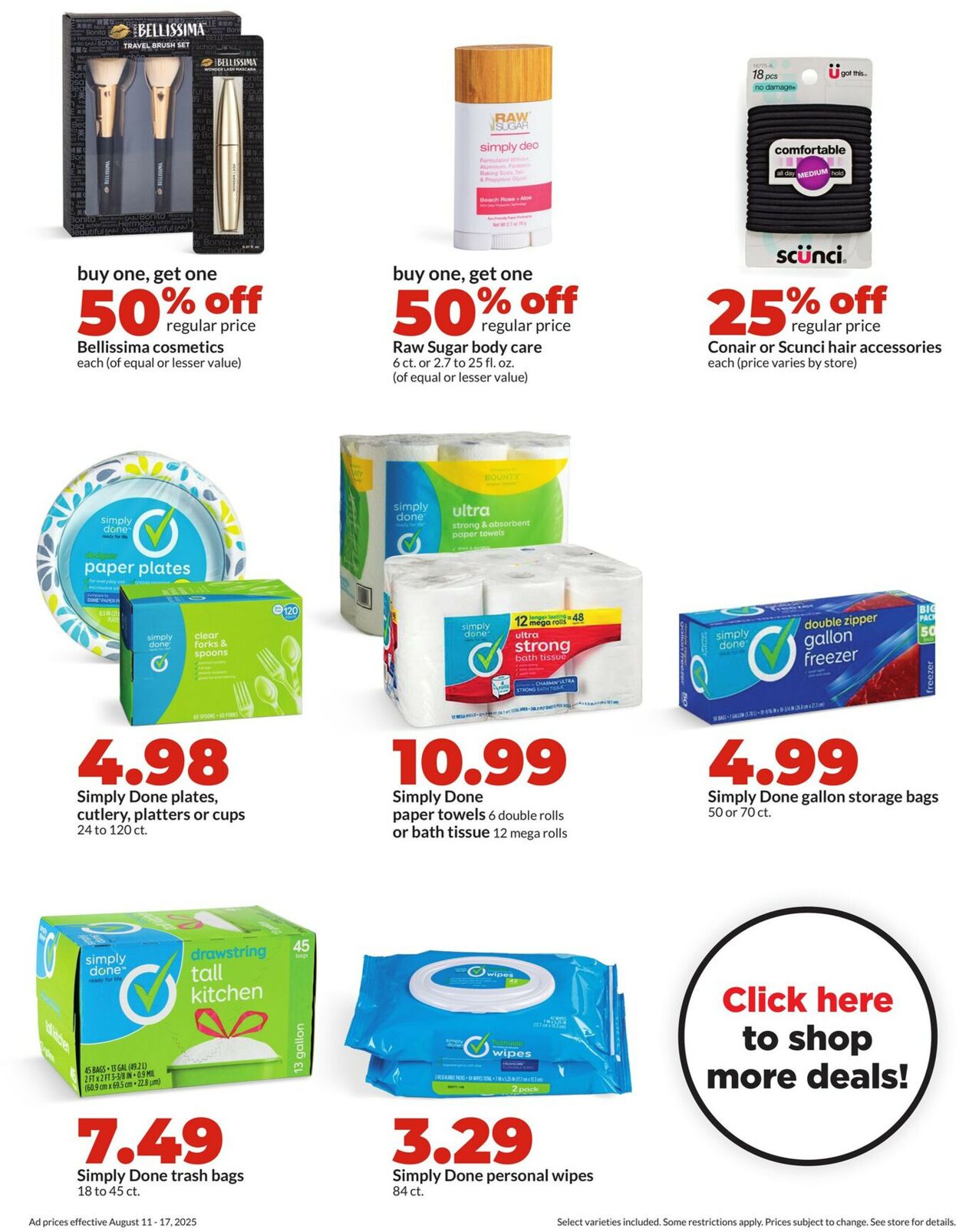Catalogue HyVee from 08/11/2025