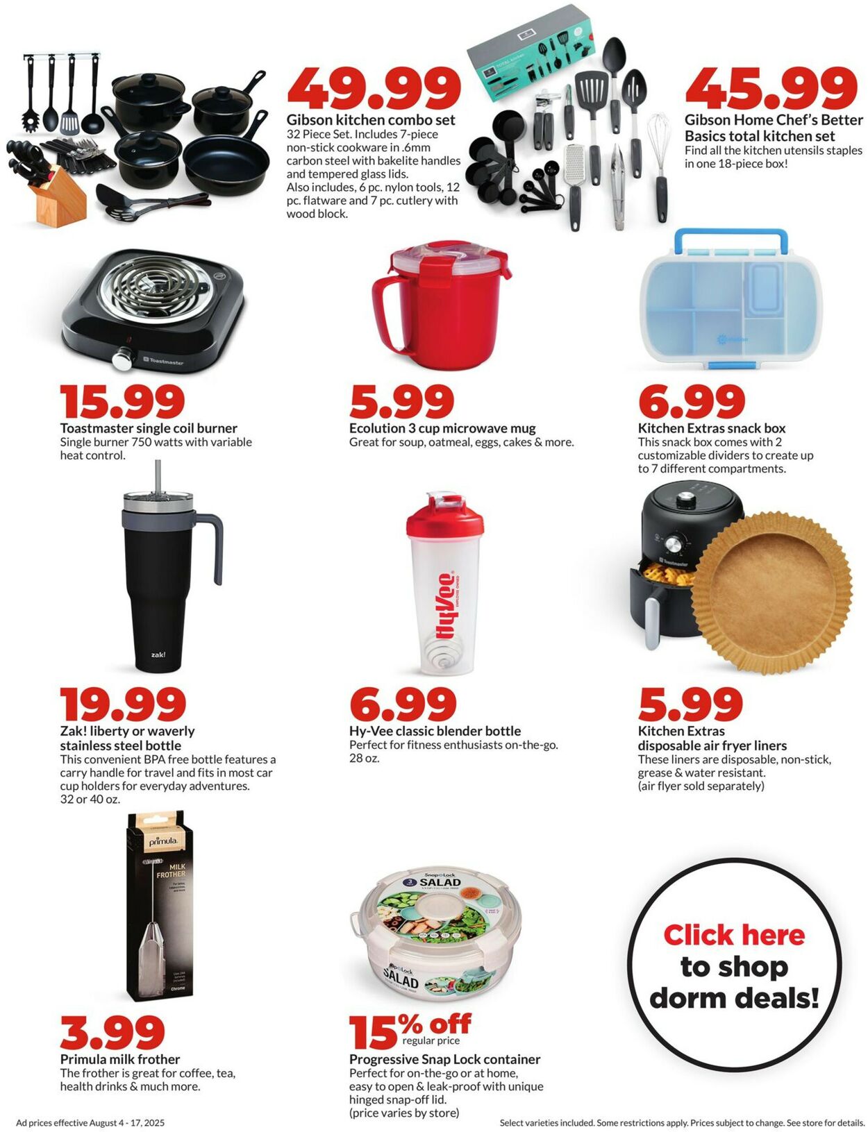 Catalogue HyVee from 08/11/2025