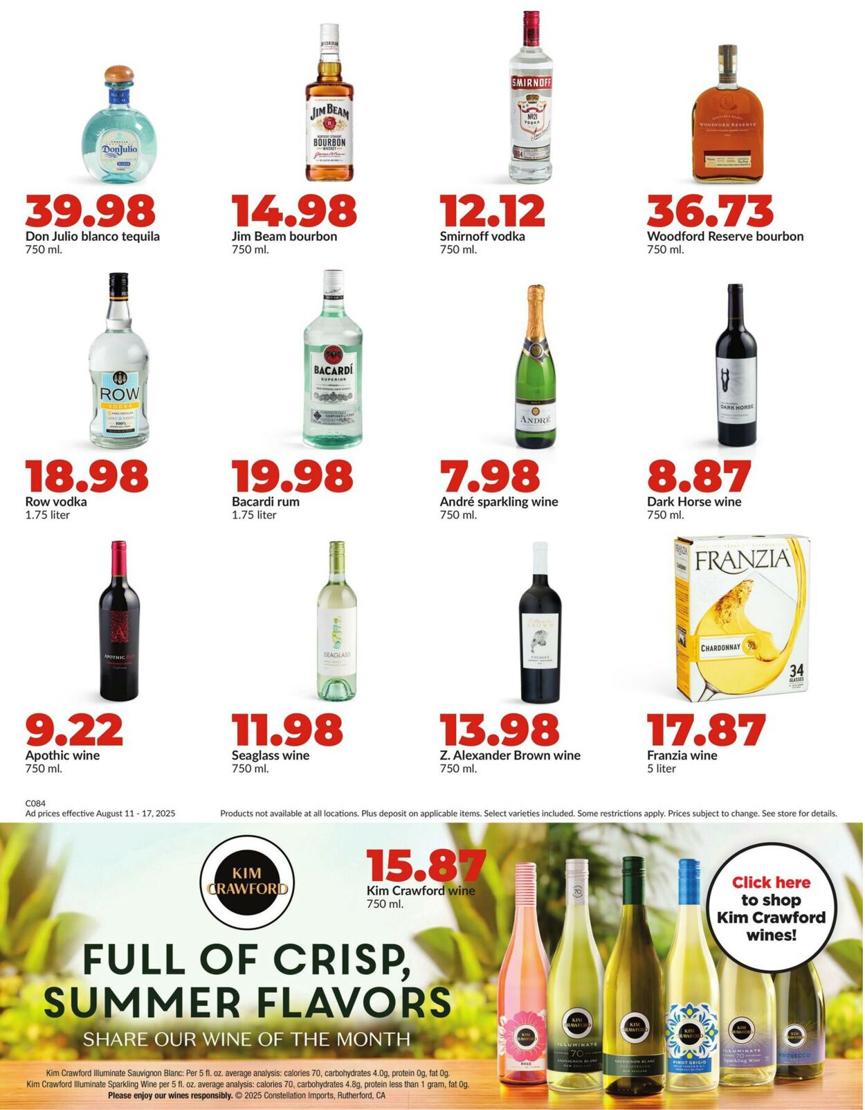 Catalogue HyVee from 08/11/2025