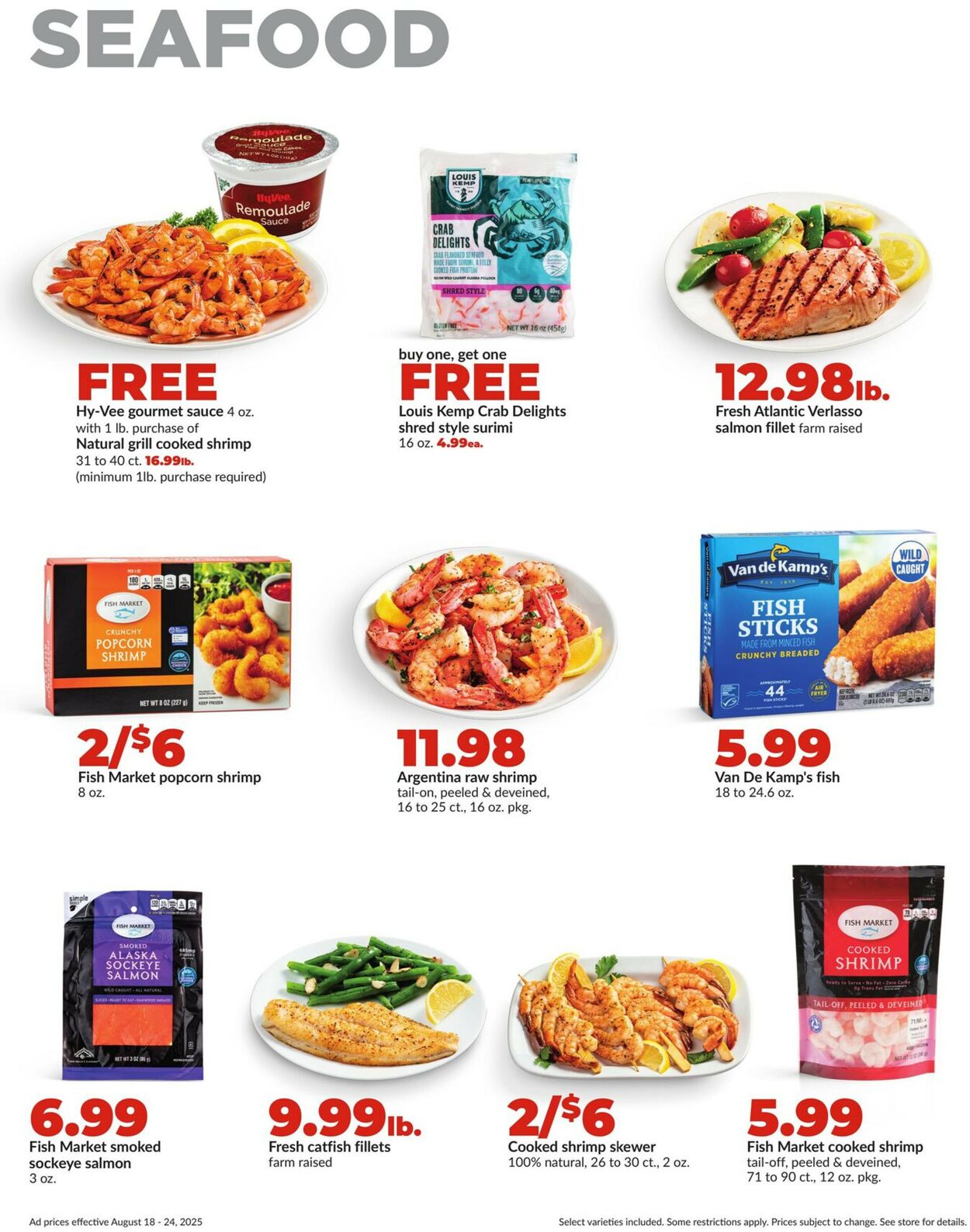 Catalogue HyVee from 08/18/2025