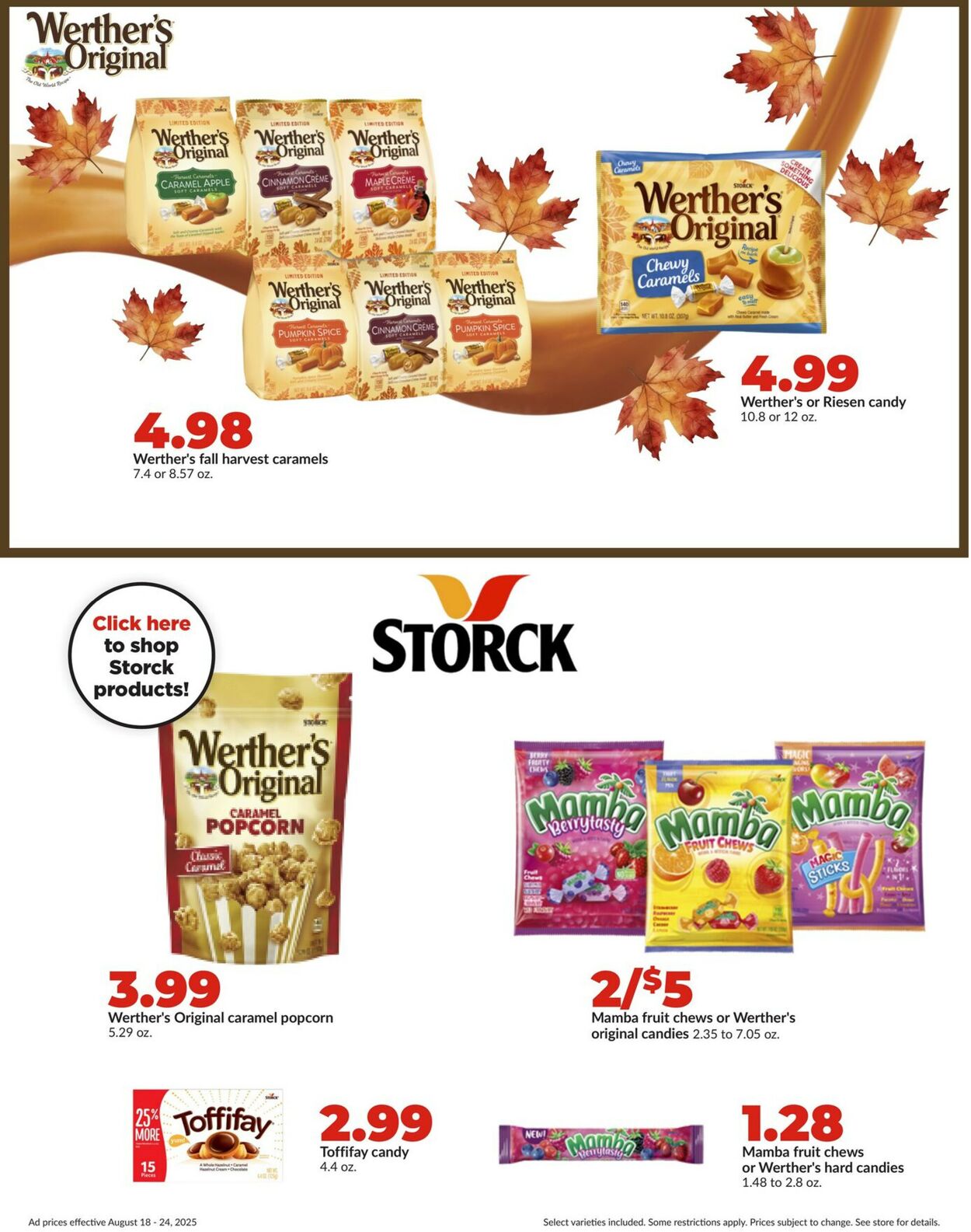 Catalogue HyVee from 08/18/2025