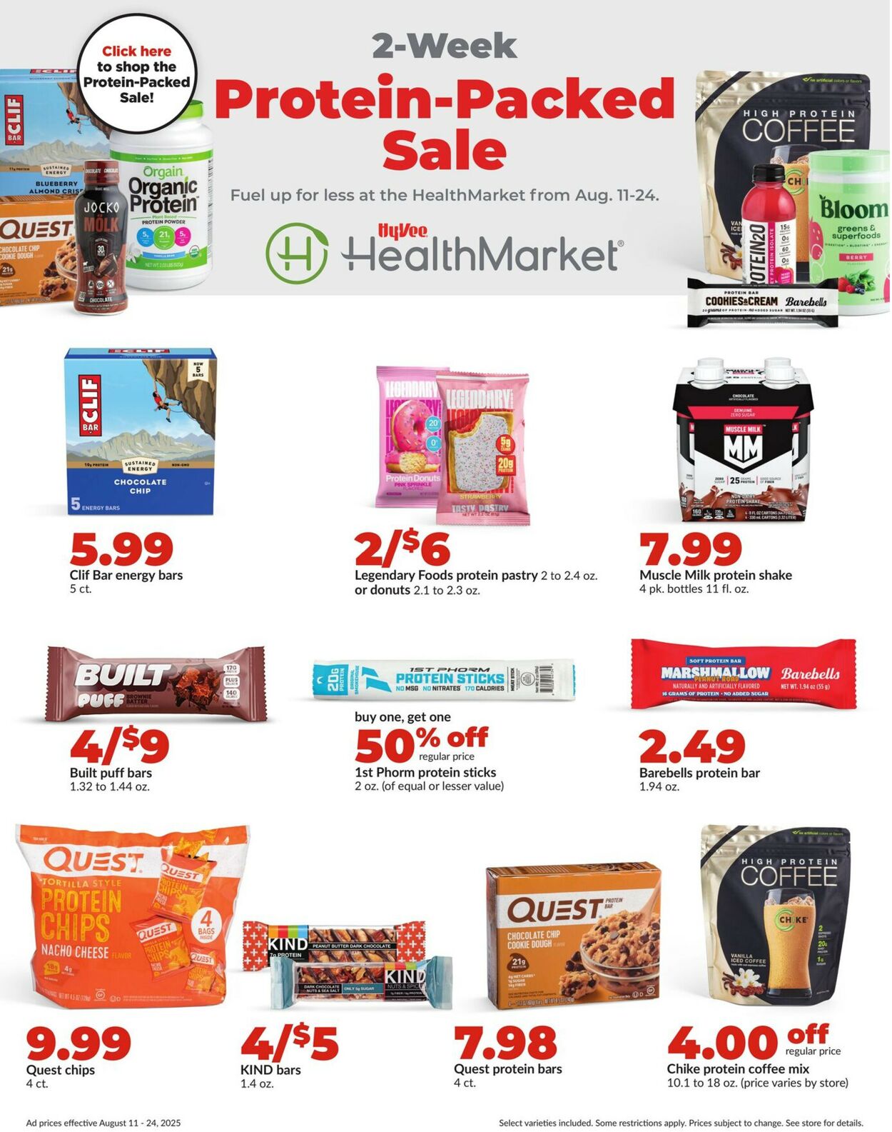 Catalogue HyVee from 08/18/2025