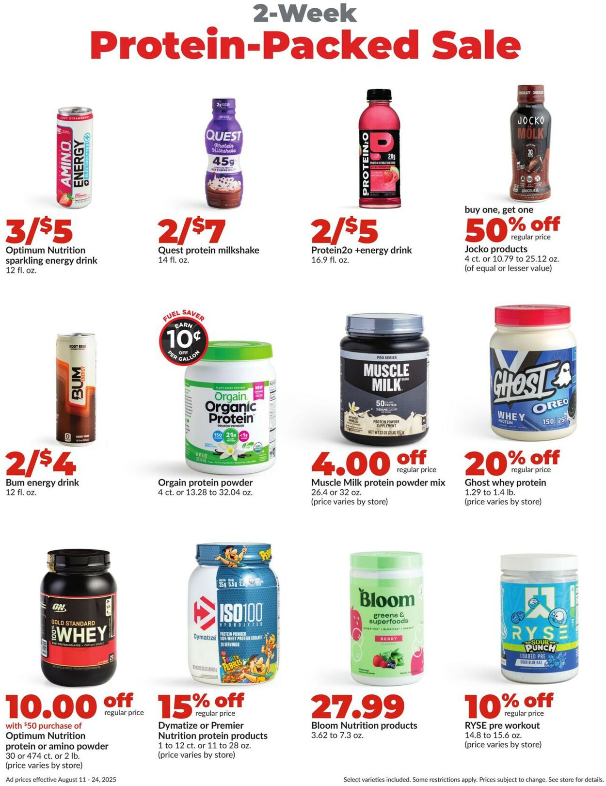 Catalogue HyVee from 08/18/2025