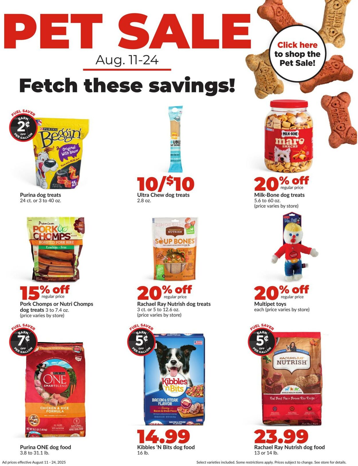 Catalogue HyVee from 08/18/2025