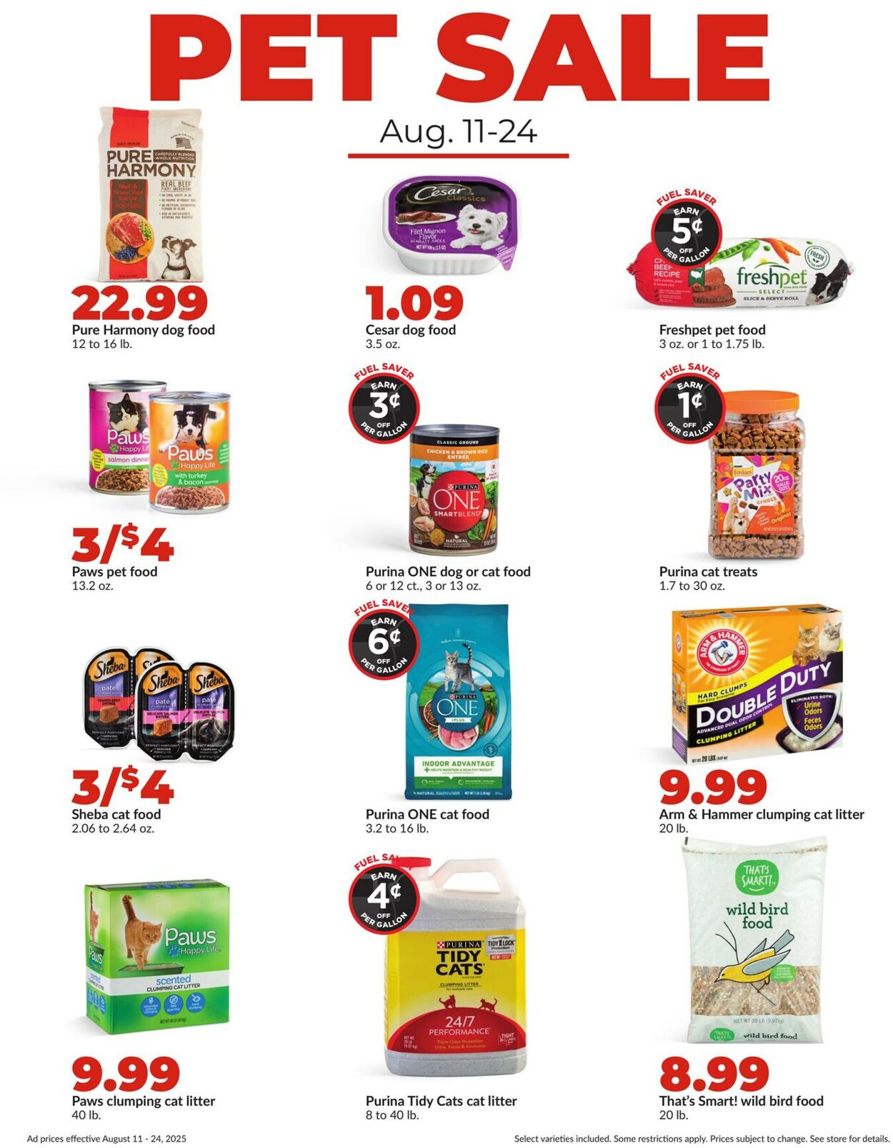 Catalogue HyVee from 08/18/2025