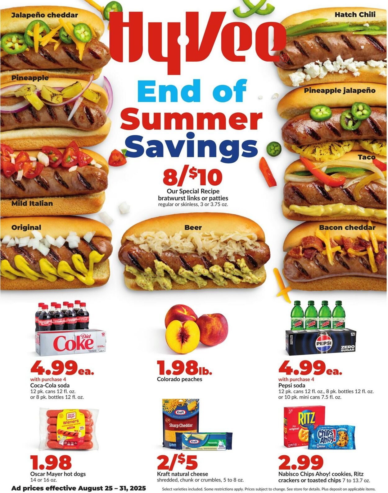 Catalogue HyVee from 08/25/2025
