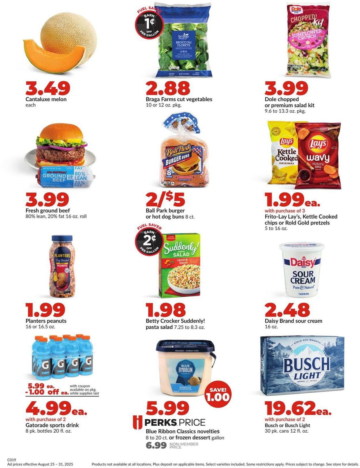 Catalogue HyVee from 08/25/2025