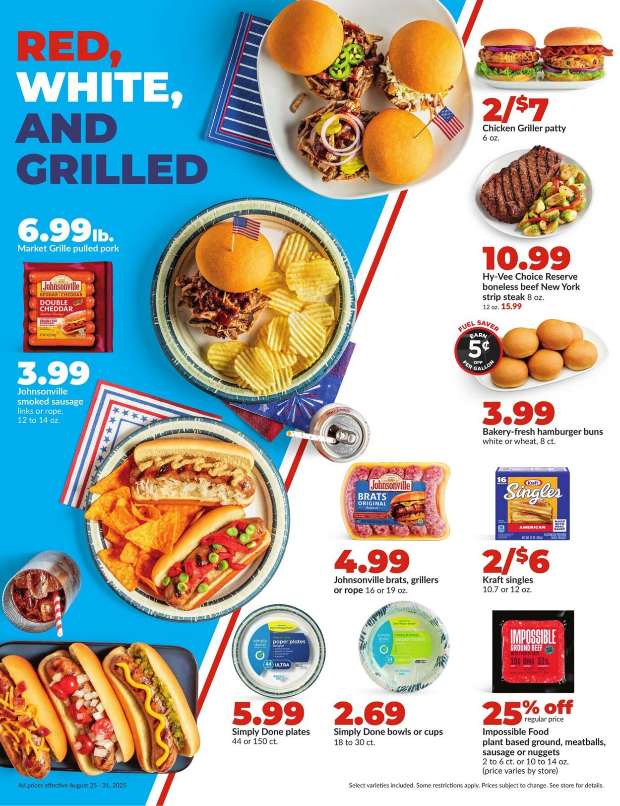 Catalogue HyVee from 08/25/2025