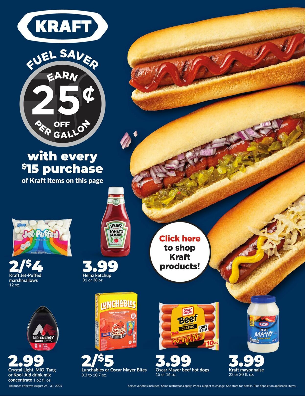 Catalogue HyVee from 08/25/2025
