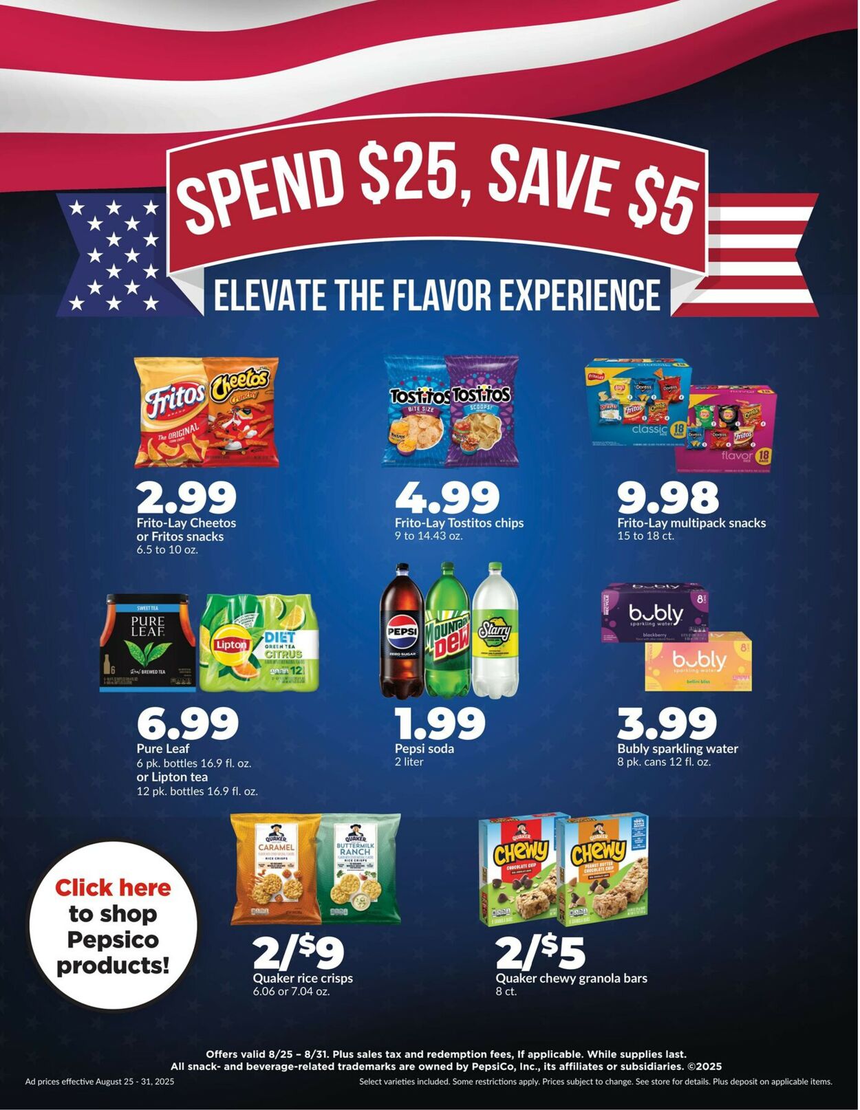 Catalogue HyVee from 08/25/2025