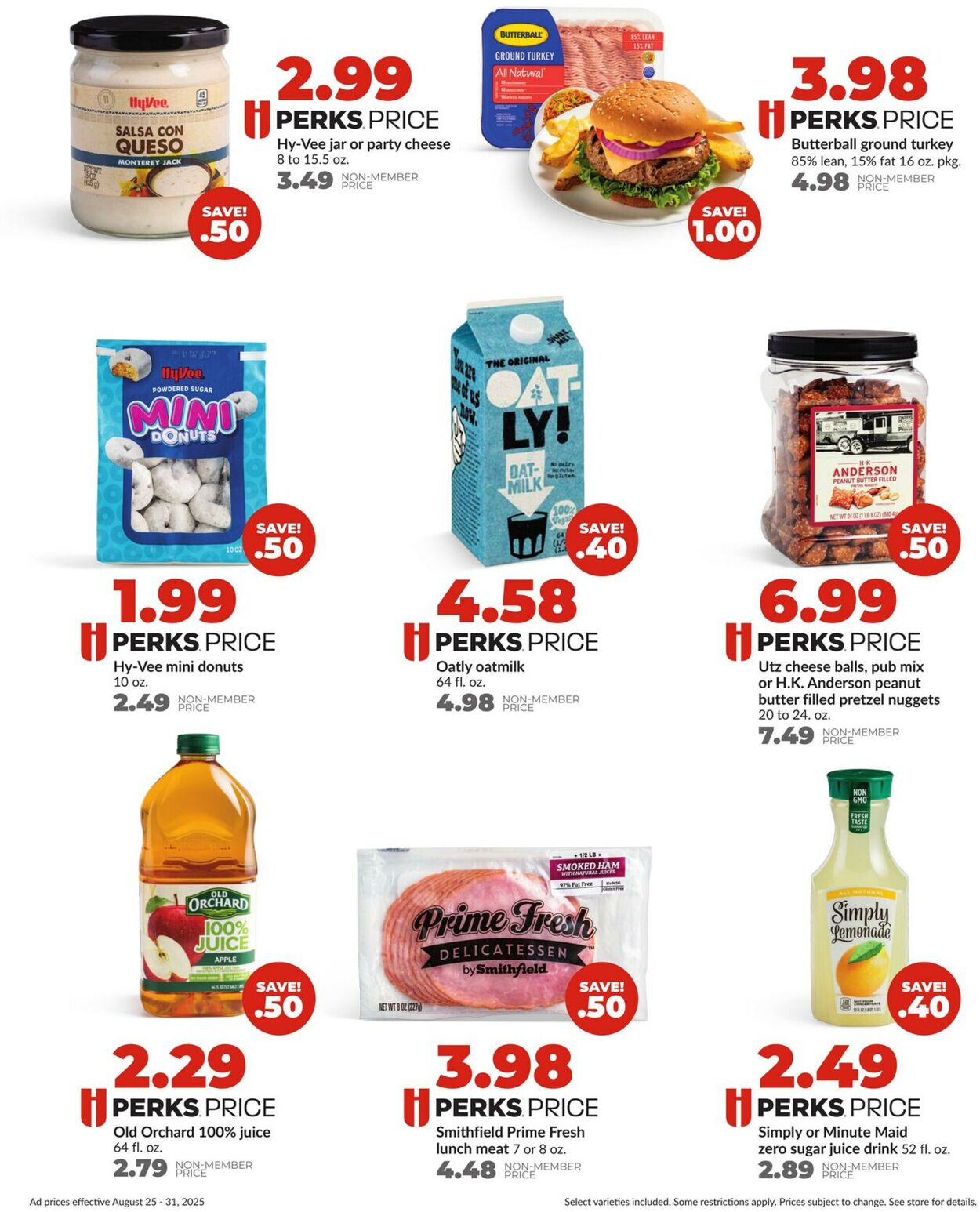 Catalogue HyVee from 08/25/2025