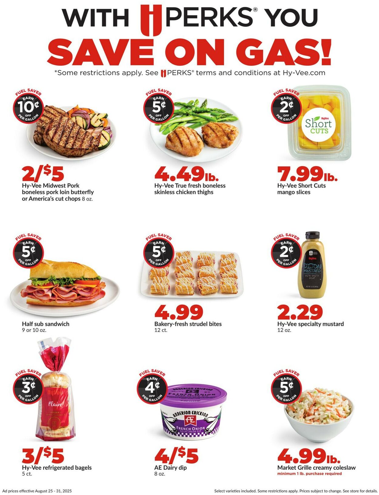 Catalogue HyVee from 08/25/2025