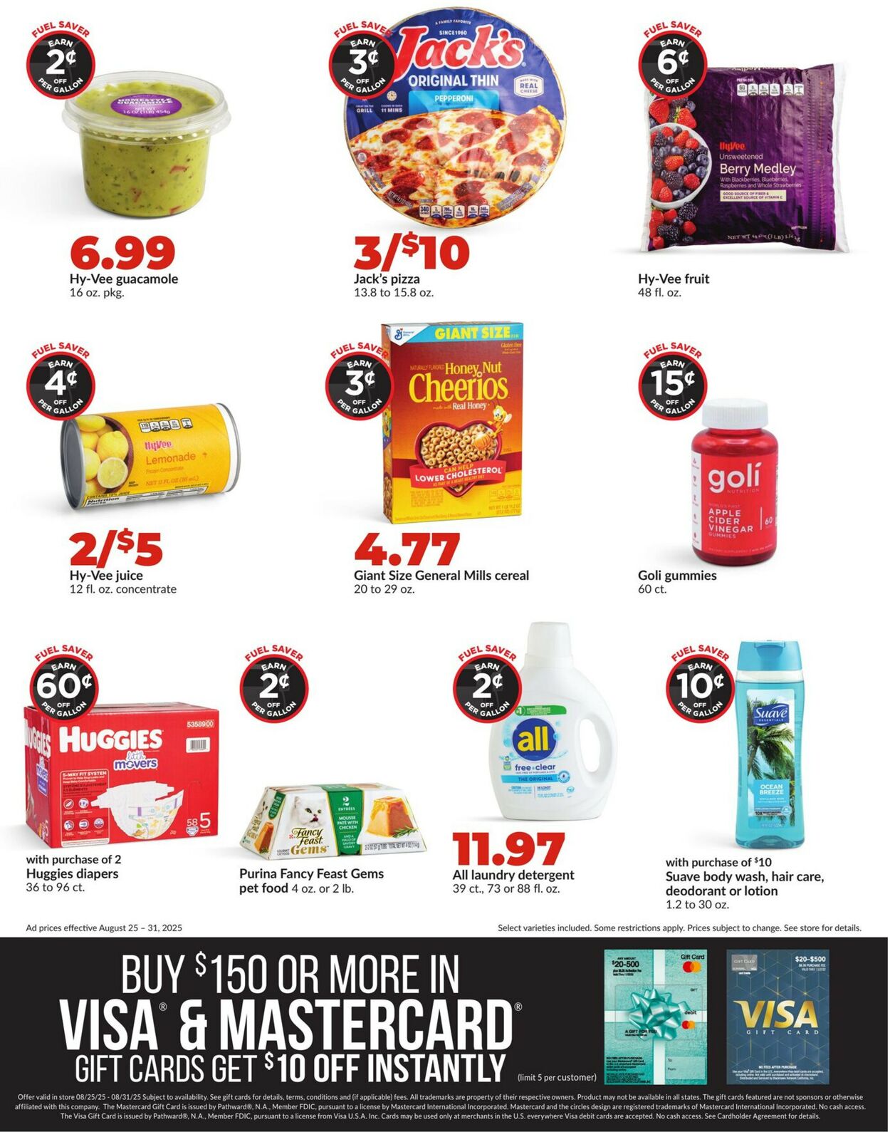 Catalogue HyVee from 08/25/2025